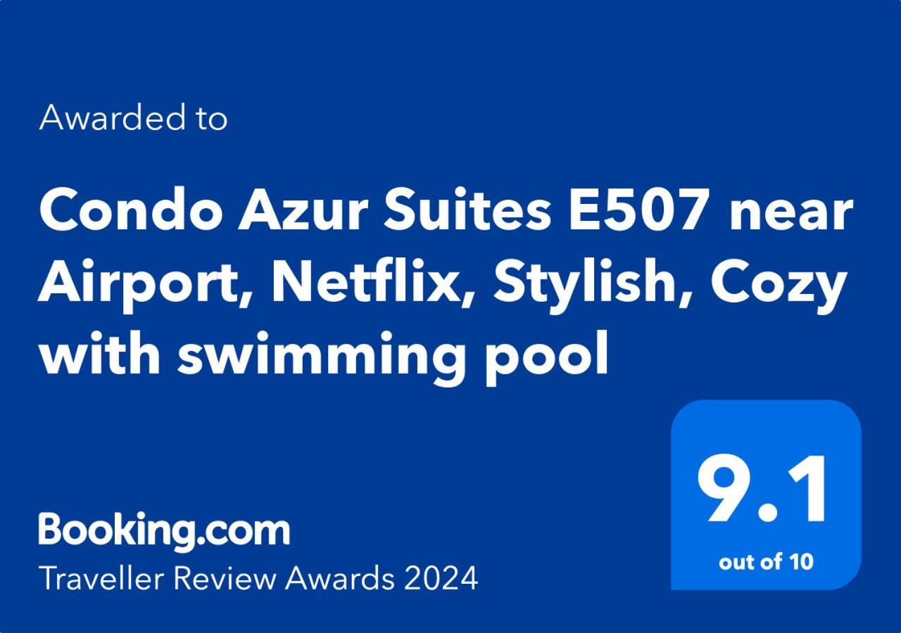 Condo Azur Suites E507 Near Airport, Netflix, Stylish, Cozy With Swimming Pool Μακτάν Εξωτερικό φωτογραφία