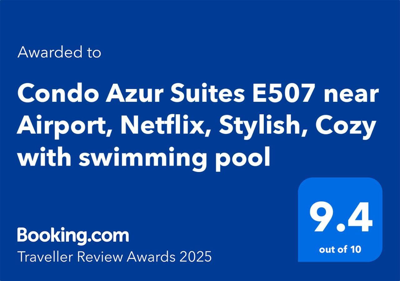 Condo Azur Suites E507 Near Airport, Netflix, Stylish, Cozy With Swimming Pool Μακτάν Εξωτερικό φωτογραφία